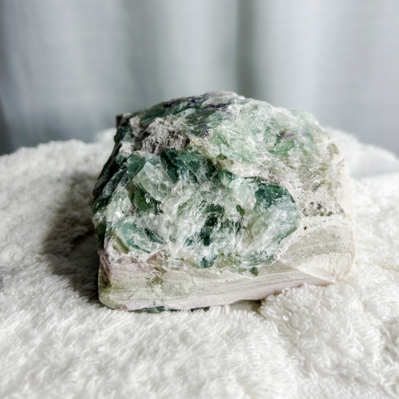 Large Natural Rough Fluorite Stone