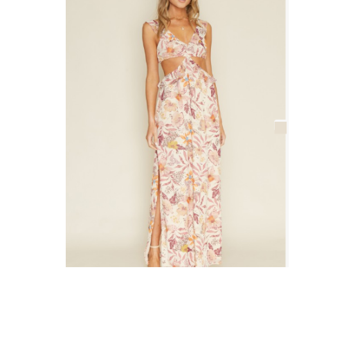 SERENITY STANCE -  FLORAL MAXI DRESS